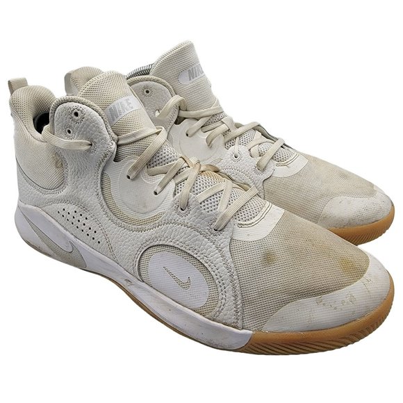Nike Fly.By Mid 2 Summit White Mens Size 12 Basketball Walk Jog Shoes CU3503-100 main image 9